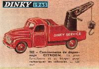 <a href='../files/catalogue/Dinky France/582/1965582.jpg' target='dimg'>Dinky France 1965 582  Citroen Breakdown Truck</a>